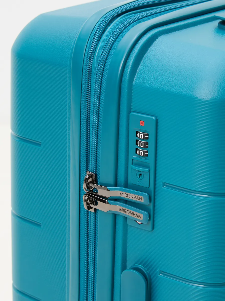 Чемодан Mironpan M Бирюзовый