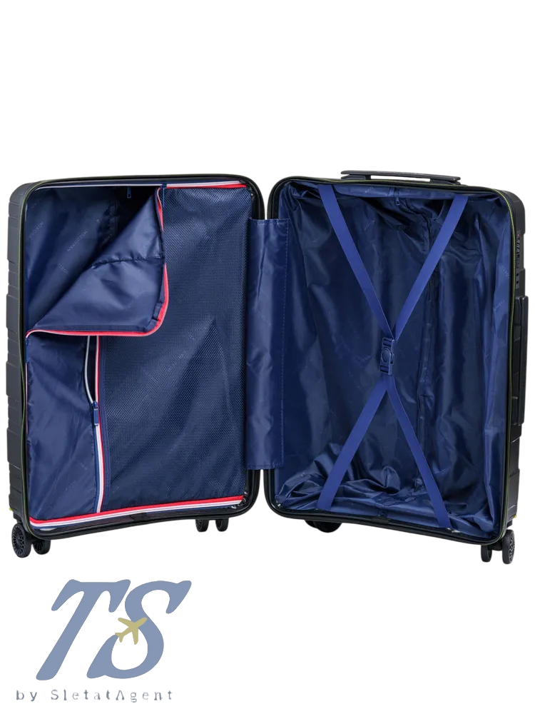 Чемодан Mironpan W Черный M