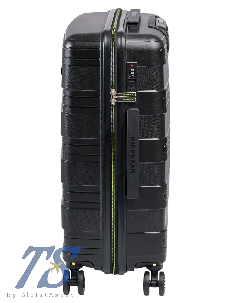 Чемодан Mironpan W Черный M