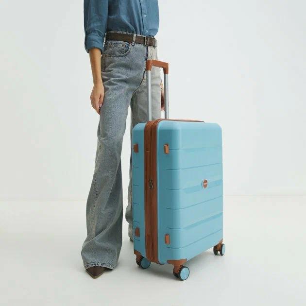 Чемодан Mironpan M Голубой