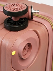 Чемодан Mironpan W Бежевый M