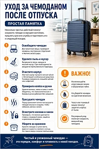 Уход за чемоданом после отпуска: простые правила хранения и обслуживания Уход за чемоданом после отпуска: простые правила хранения и обслуживания