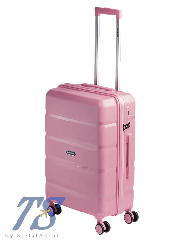 Чемодан Mironpan E Розовый M