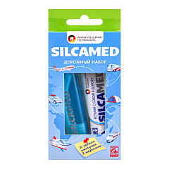 Дорожный набор: зубная паста Silcamed family, 30 г + зубная щётка Silcamed