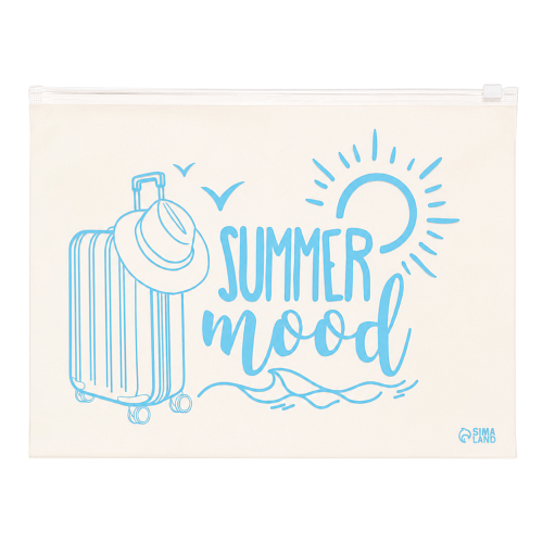 Зип пакет для путешествий Summer mood, 14 мкм, 36×24 см