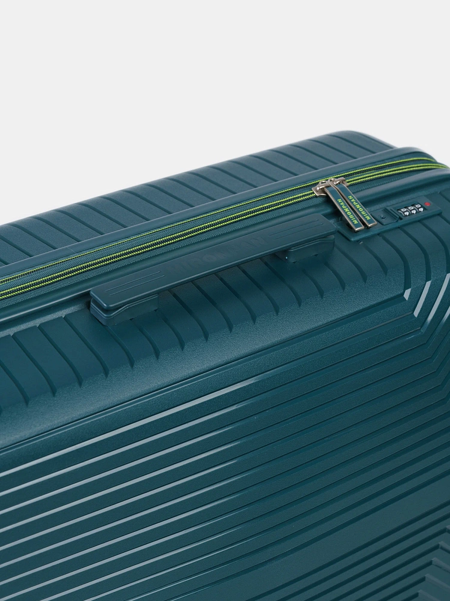 Чемодан Mironpan Y Темно-зеленый M