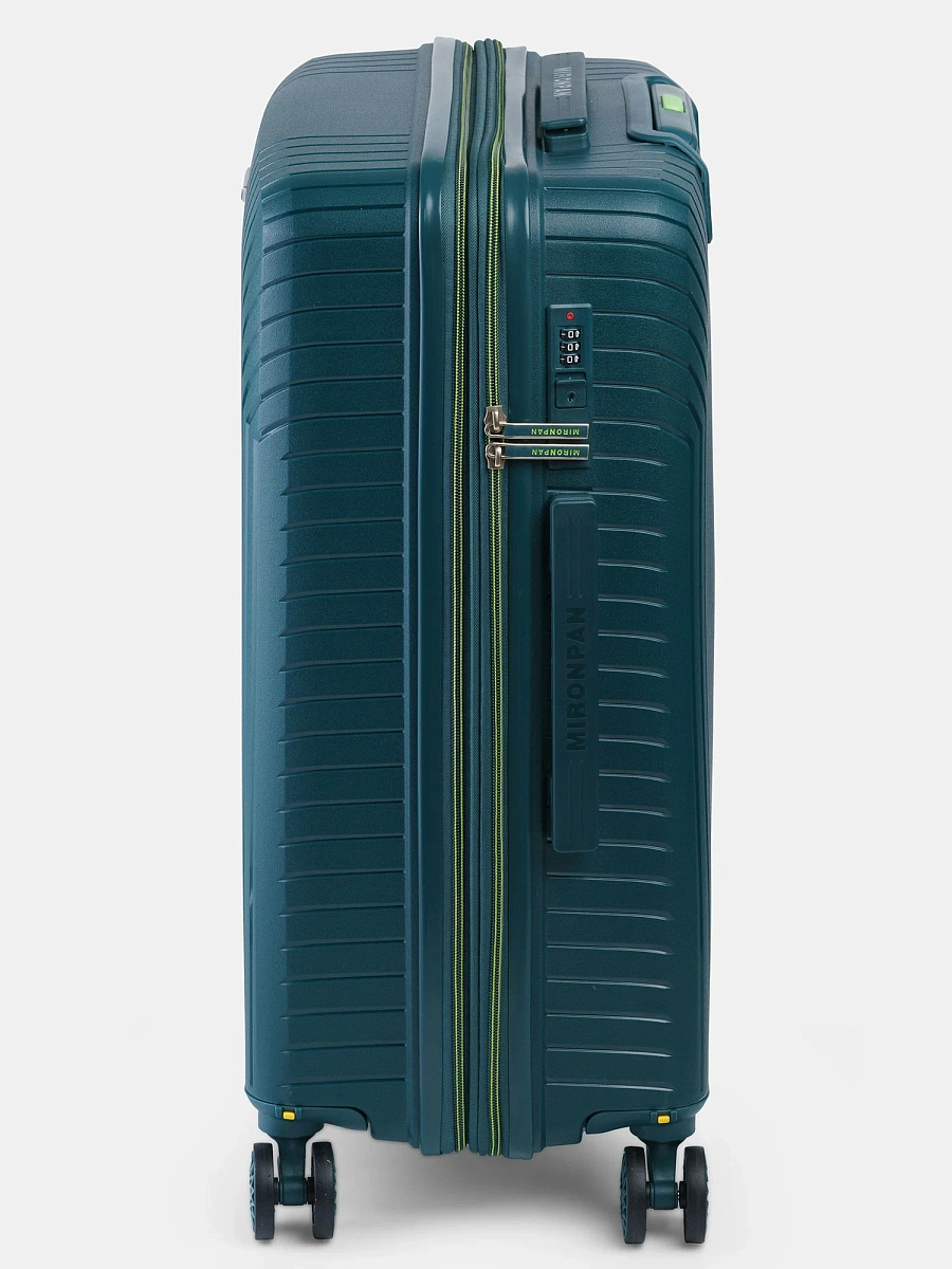 Чемодан Mironpan Y Темно-зеленый M