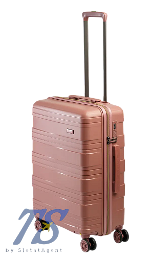 Чемодан Mironpan W Бежевый M