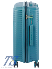 Чемодан Mironpan Y Бирюзовый M