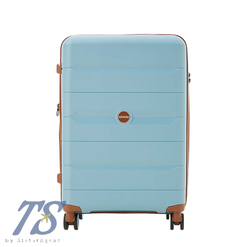Чемодан Mironpan M Голубой