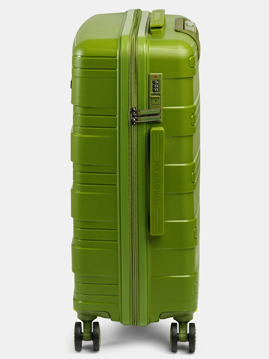 Чемодан Mironpan W Зеленый M