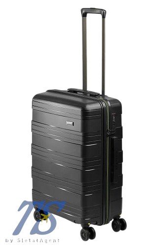 Чемодан Mironpan W Черный M