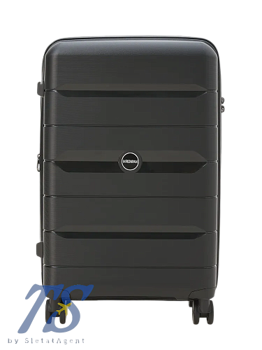 Чемодан Mironpan M Черный