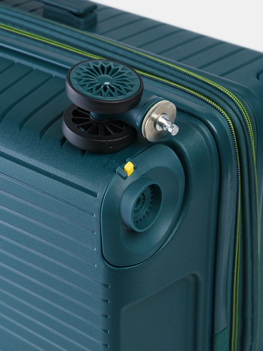 Чемодан Mironpan Y Темно-зеленый M