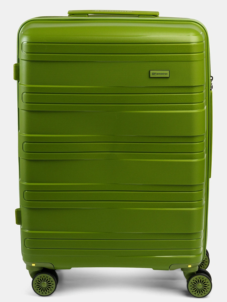 Чемодан Mironpan W Зеленый M